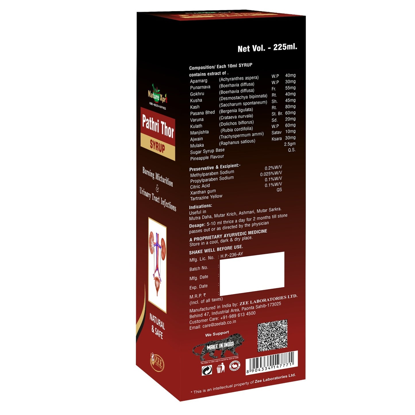 NatureXprt Pathri Thor Syrup