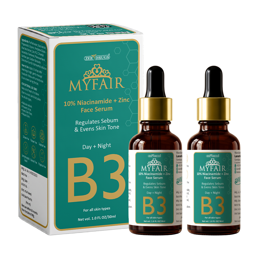 Myfair - 10% niacinamide face serum with zinc - 30 ml