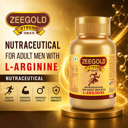 Zeegold Strong Multivitamins Tablets for Men - 60 Tablets