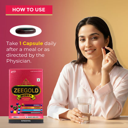 Zeegold Women Multivitamin Capsules - 15 Capsules