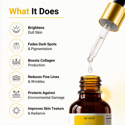 MyFair 10% Vitamin C Brightening Face Serum for Ageing Skin