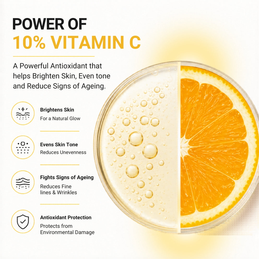 MyFair 10% Vitamin C Brightening Face Serum for Ageing Skin