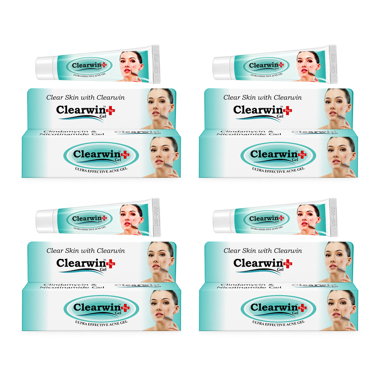 Clearwin Plus Gel for Acne, Pimples, and Clear Skin - 15g