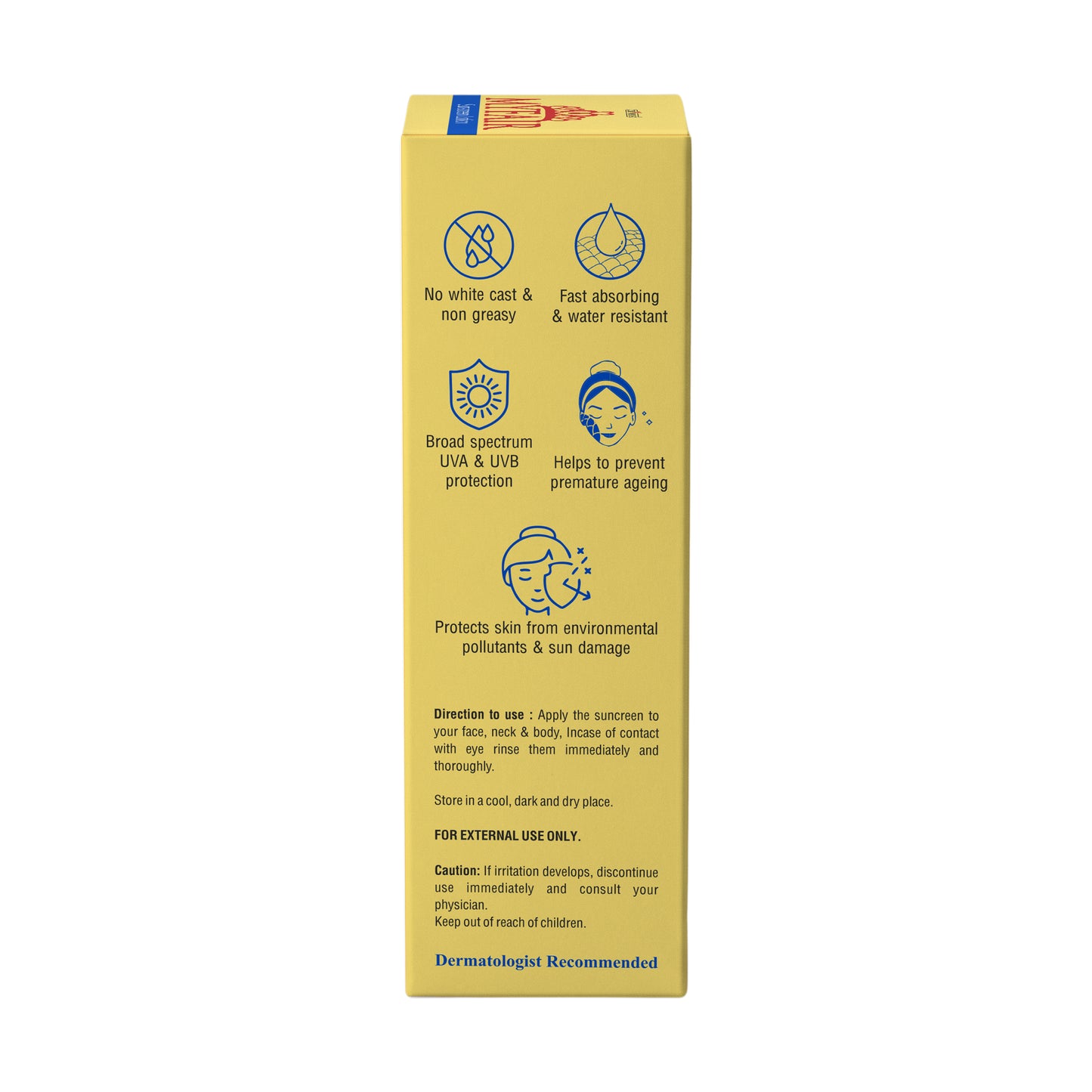 MyFair SPF 50+ Glow Sunscreen Lotion with UVA/UVB Protection