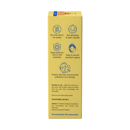 MyFair SPF 50+ Glow Sunscreen Lotion with UVA/UVB Protection