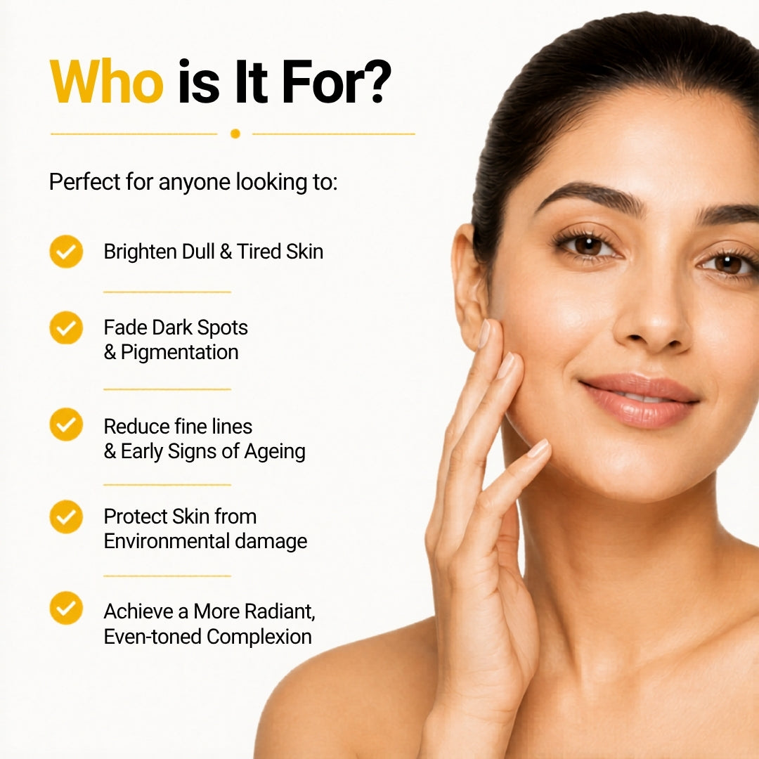 MyFair 10% Vitamin C Brightening Face Serum for Ageing Skin