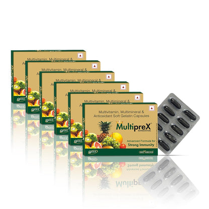 Multiprex Multivitamins Capsule - 6 Pack