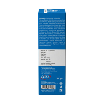MyFair Sunscreen Lotion SPF 80+ for Men & Women - 100g