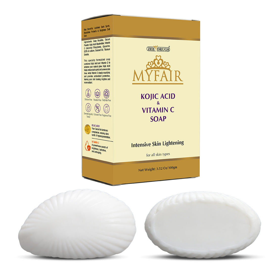 Myfair - Kojic Acid with Vitamin C Soap - 100 Gram