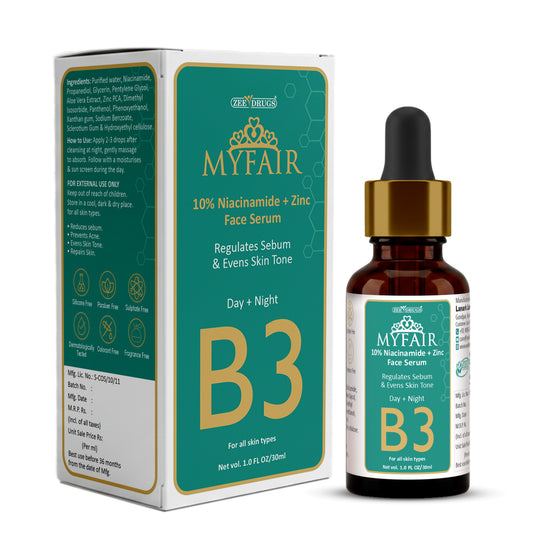 Myfair - 10% niacinamide face serum with zinc