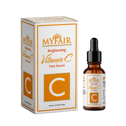 MYFAIR Brightening Vitamin C Face Serum | Glow Boosting & Dark Spot Reduction | 30ml