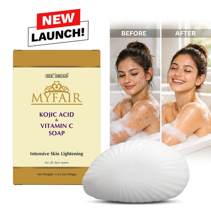 Myfair - Kojic Acid with Vitamin C Soap - 100 Gram