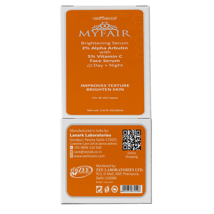 Myfair Brightening Face  Serum with 2% Alpha Arbutin & 5% Vitamin C