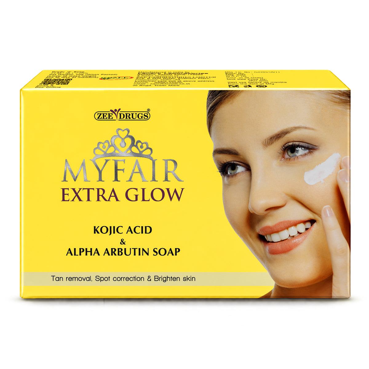 MyFair Extra Glow Kojic Acid & Alpha Arbutin Soap - 75g