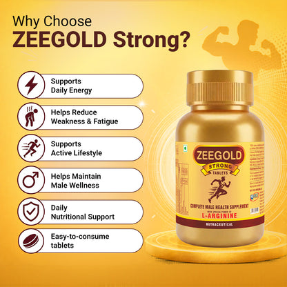 Zeegold Strong Multivitamins Tablets for Men - 60 Tablets