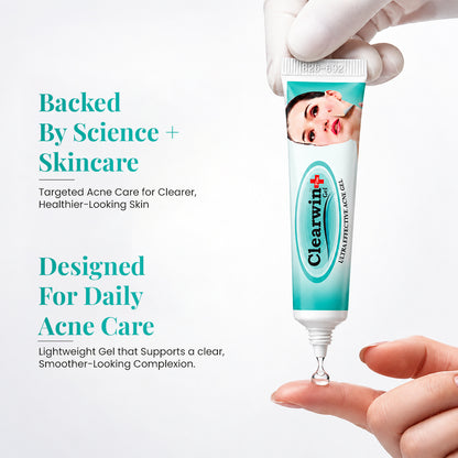 Clearwin Plus Gel for Acne, Pimples, and Clear Skin - 15g