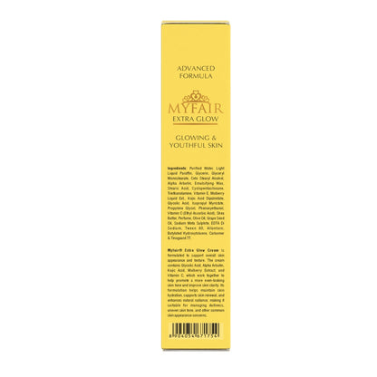 MyFair Extra Glow Face Cream | Alpha Arbutin, Kojic Acid, Vitamin C & E | Glowing Skin Cream - 50g