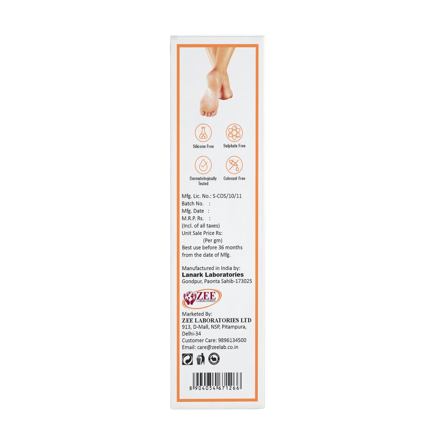 MyFair Foot Crack Cream - 60g