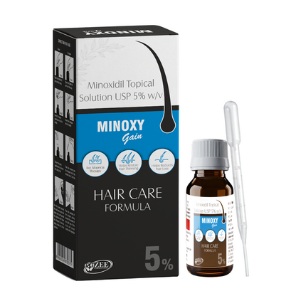Minoxy Gain 5% Minoxidil Hair Growth Serum for Men & Women