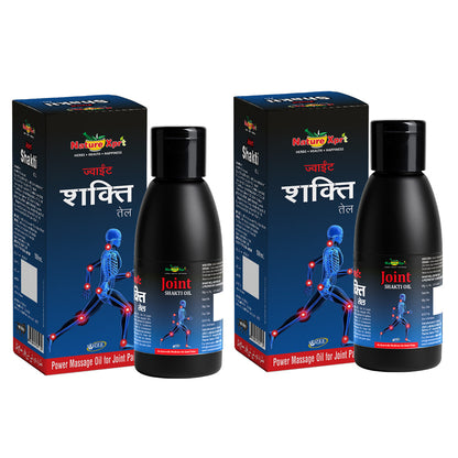 Joint Shakti Ayurvedic Pain Relief Oil for Joint, Knee & Back Pain - 100ml