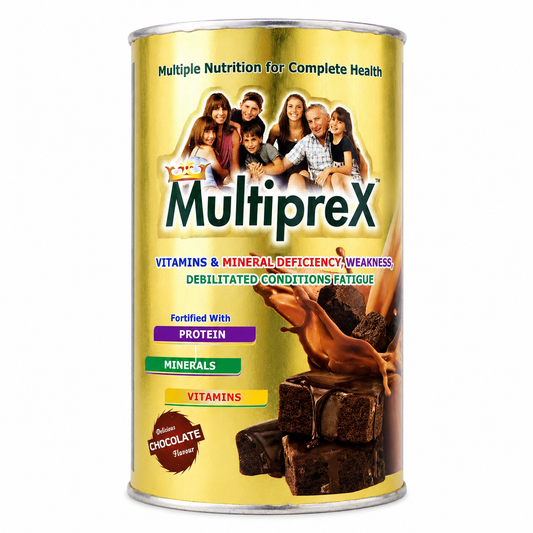 Multiprex Multivitamin Protein Powder for Energy, Stamina and Immunity Support - 200g
