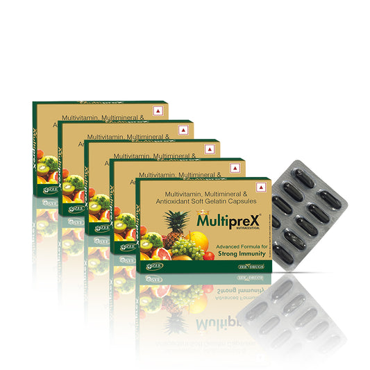 Multiprex Multivitamin Capsule Pack of 5