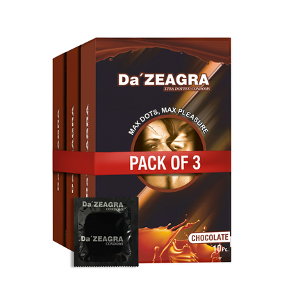 Da'Zeagra Super Dotted Condoms - (10 units)