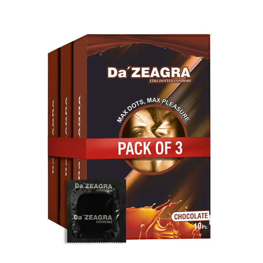 Da'Zeagra Super Dotted Condoms - (10 units)