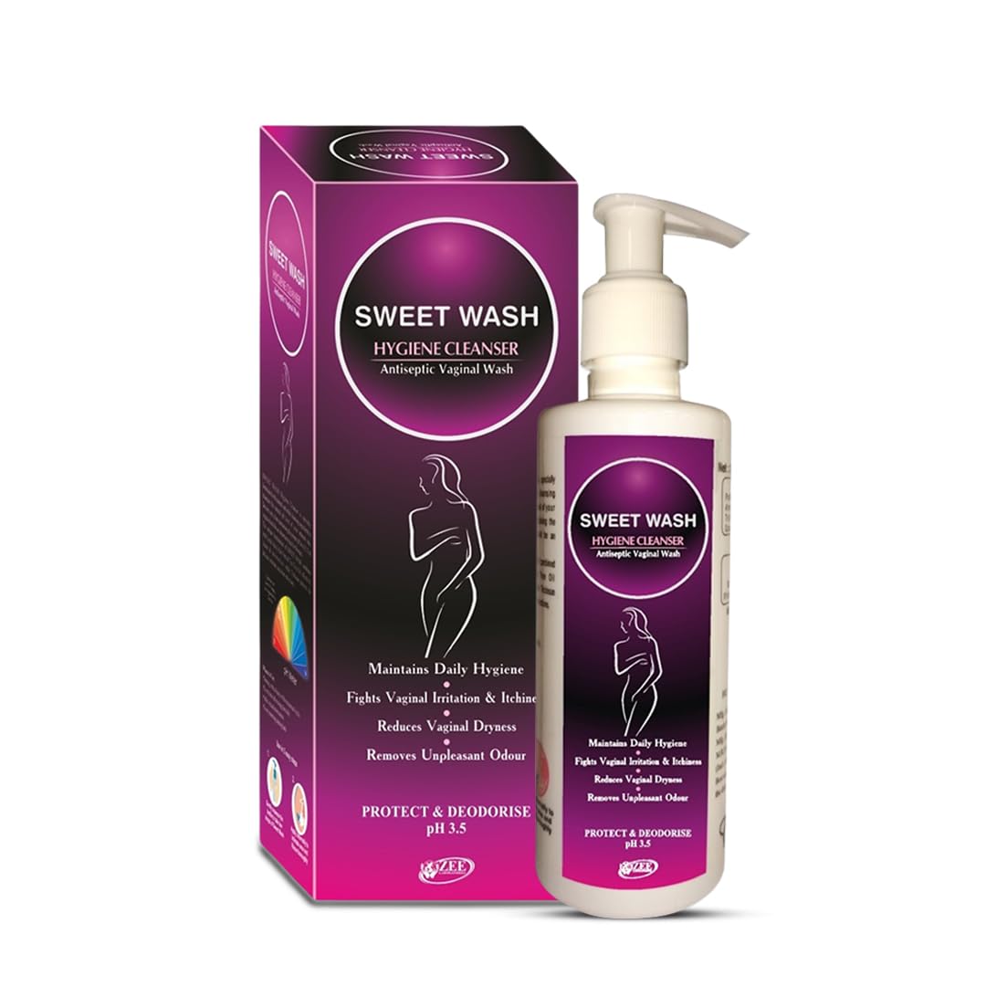 Sweet Wash Daily Intimate Hygiene Cleanser for Women - 200 ml