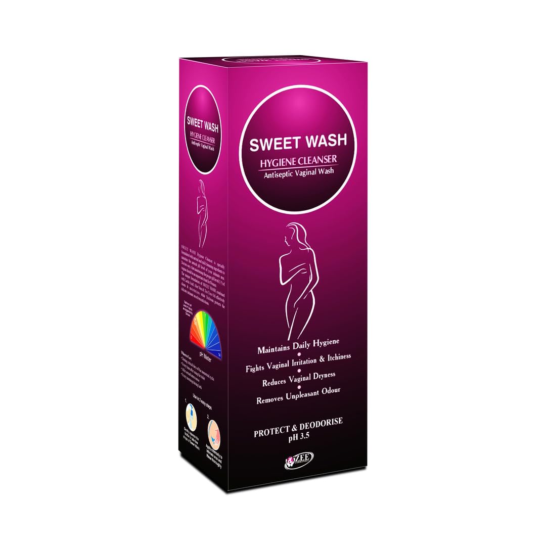 Sweet Wash Daily Intimate Hygiene Cleanser for Women - 200 ml