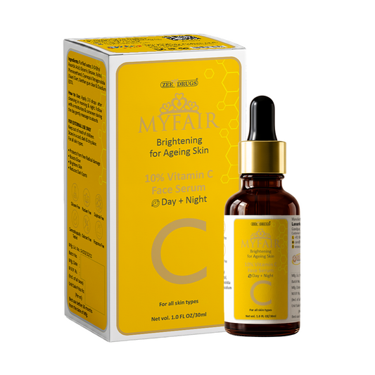MyFair 10% Vitamin C Brightening Face Serum for Ageing Skin