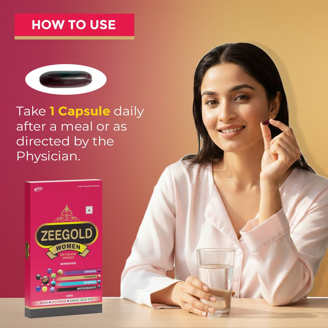 ZeeGold Women Capsules Pack of 5