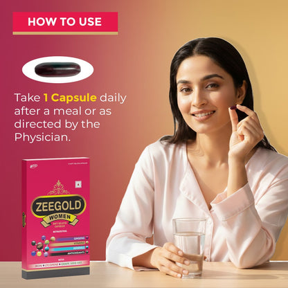 ZeeGold Women Capsules Pack of 5