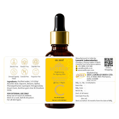 MyFair 10% Vitamin C Brightening Face Serum for Ageing Skin