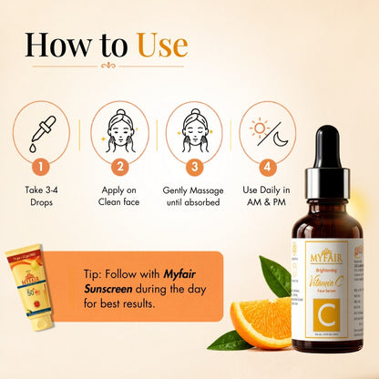 MyFair Brightening Vitamin C Face Serum