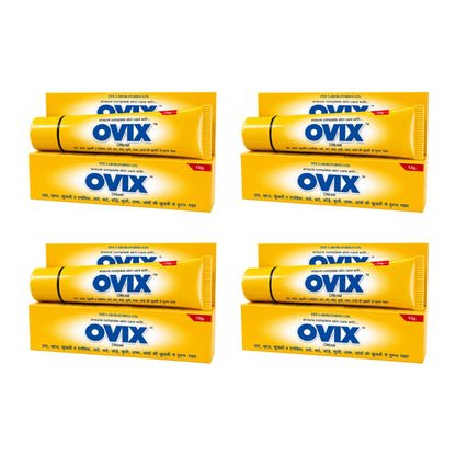 Ovix Skin Care Cream for Skin Infections, Burns, and Shaving Cuts - 15g