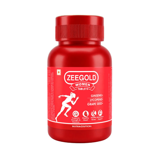 Zeegold Women Multivitamin Tablets for Strength, Immunity, & Stamina - 60 Tablets