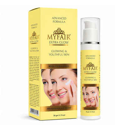 MyFair Extra Glow Cream for Skin Brightening, Radiance & Youthful Glow - 50g