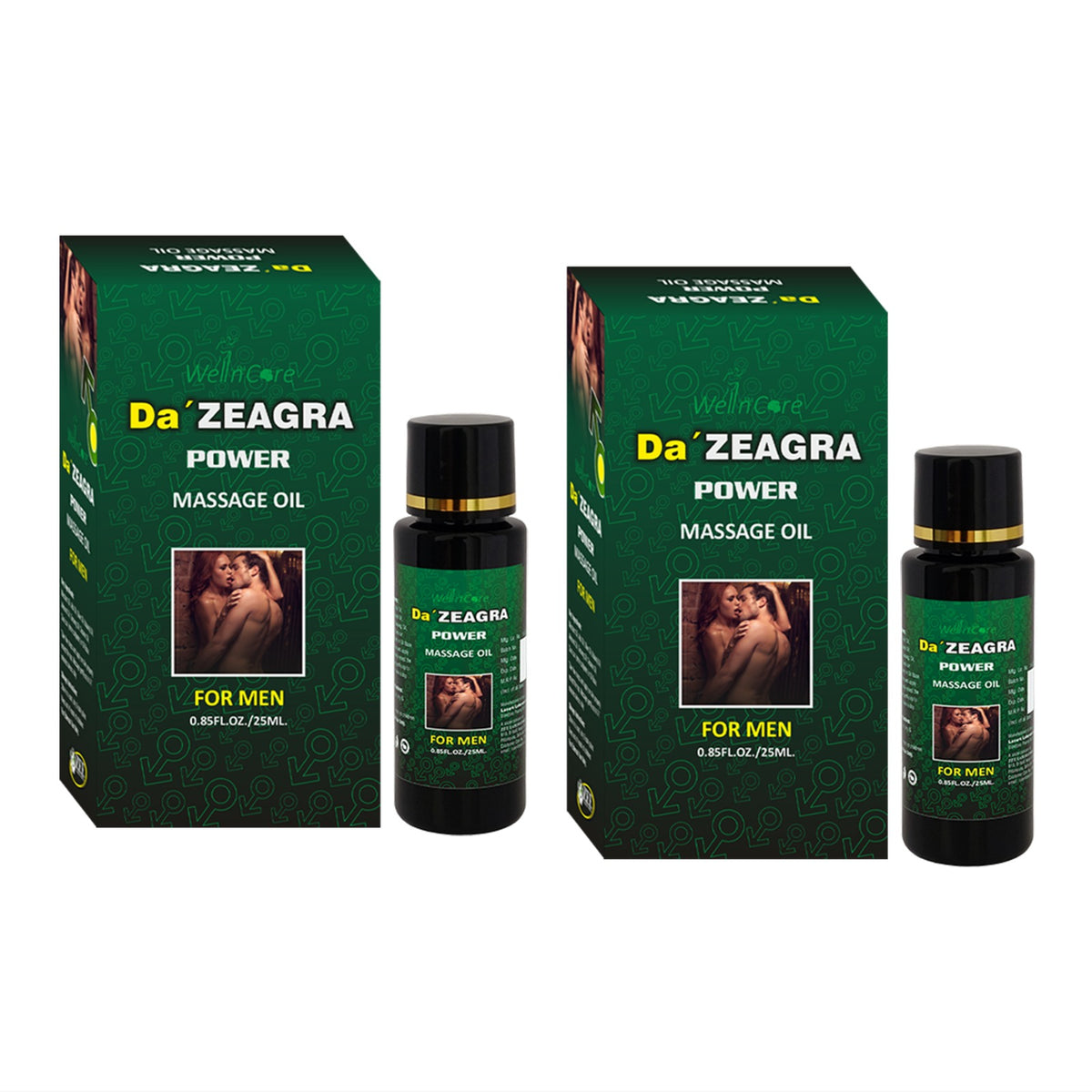 Da'Zeagra Power Massage Oil for Men | For Intimate Performance, Confidence, Vitality & Longer-Lasting Comfort - 25ml