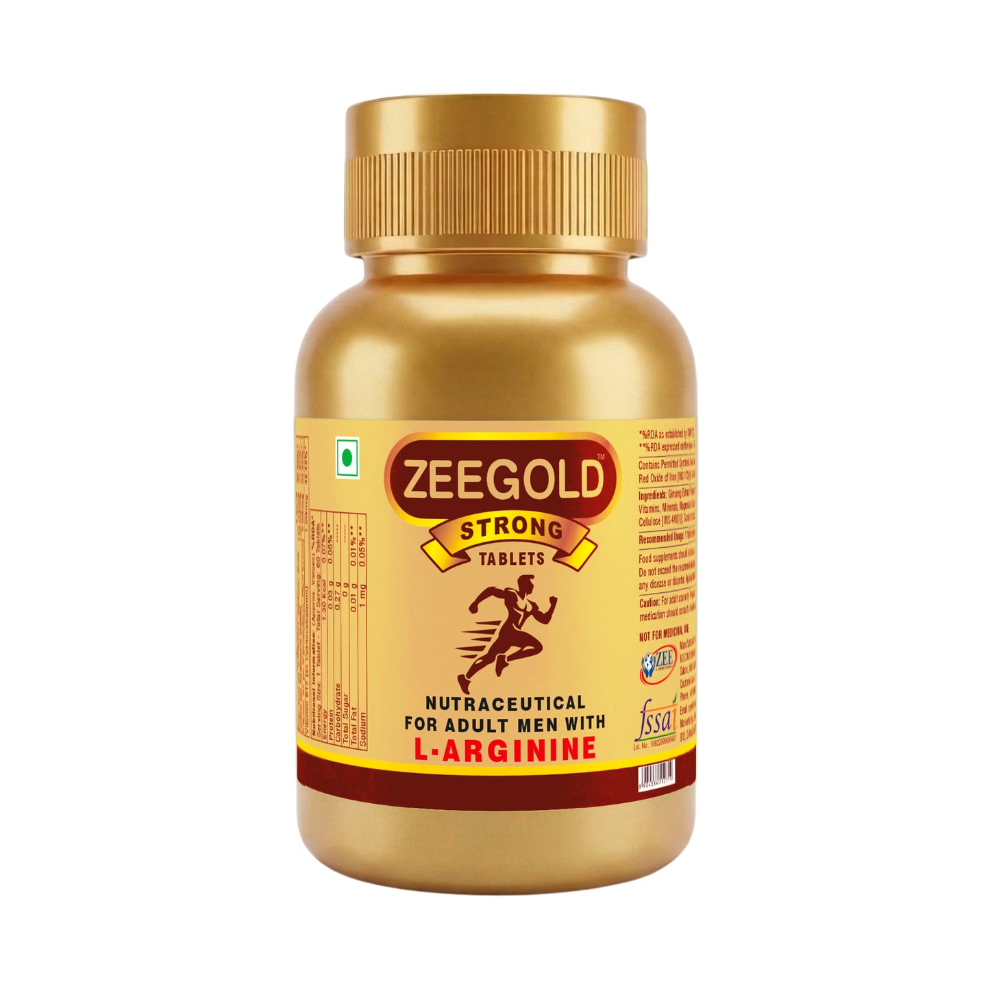 Zeegold Strong Multivitamins Tablets for Men - 60 Tablets