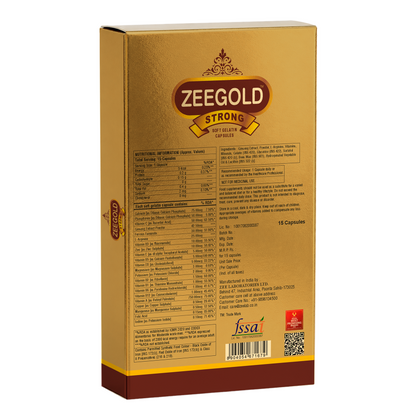 Zeegold Strong Multivitamin Capsules for Men | Boost Daily Energy, Stamina and Immunity - 15 Capsules