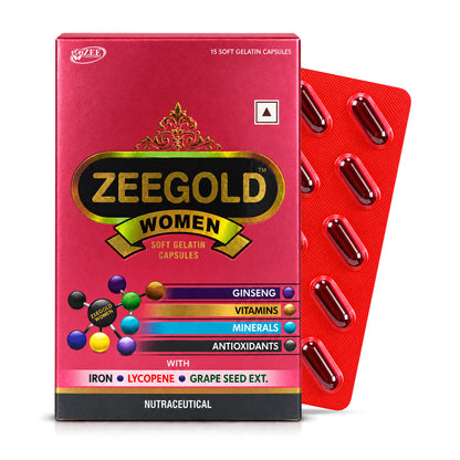 Zeegold Women Multivitamin Capsules - 15 Capsules