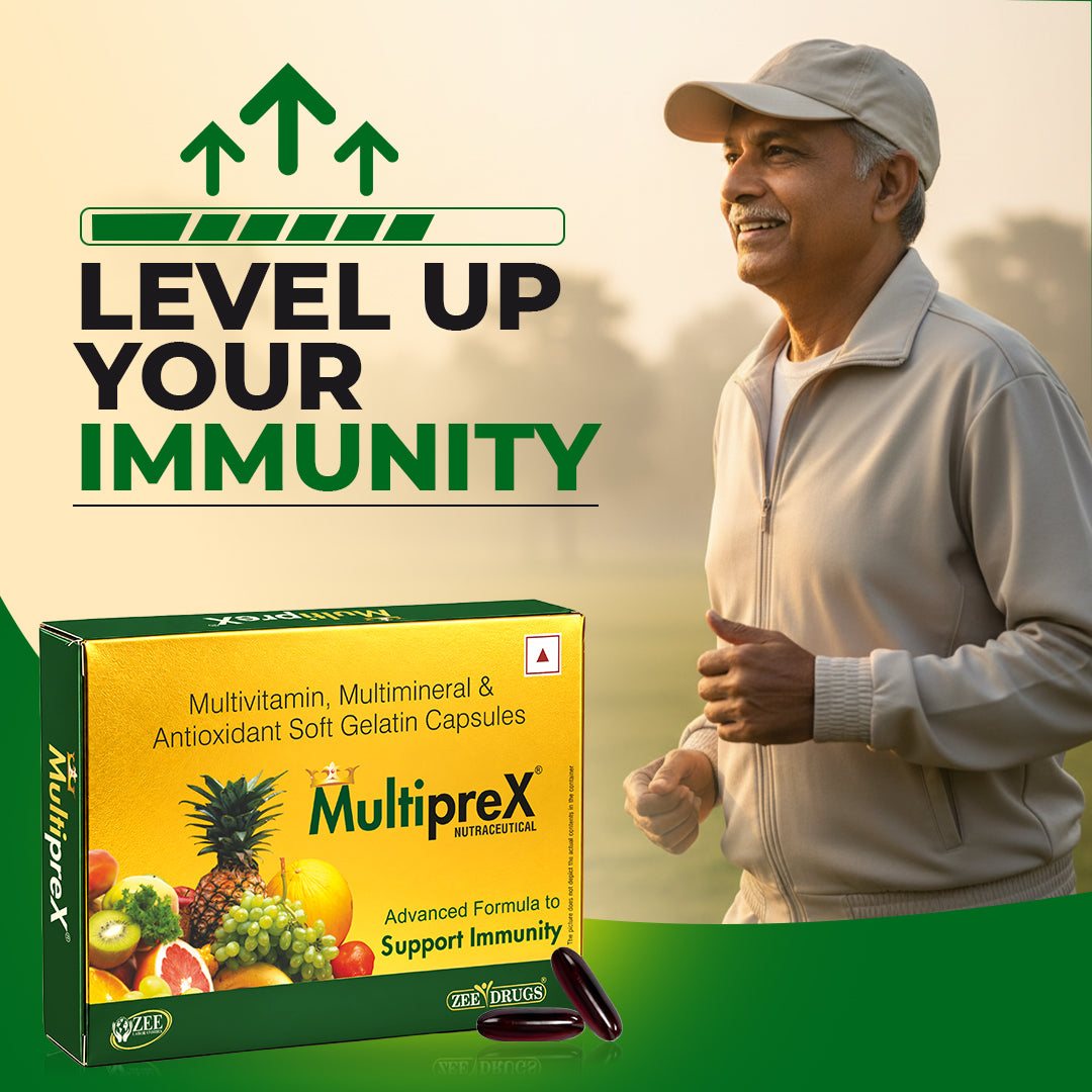 Multiprex Multivitamin Capsules - 10 Capsules