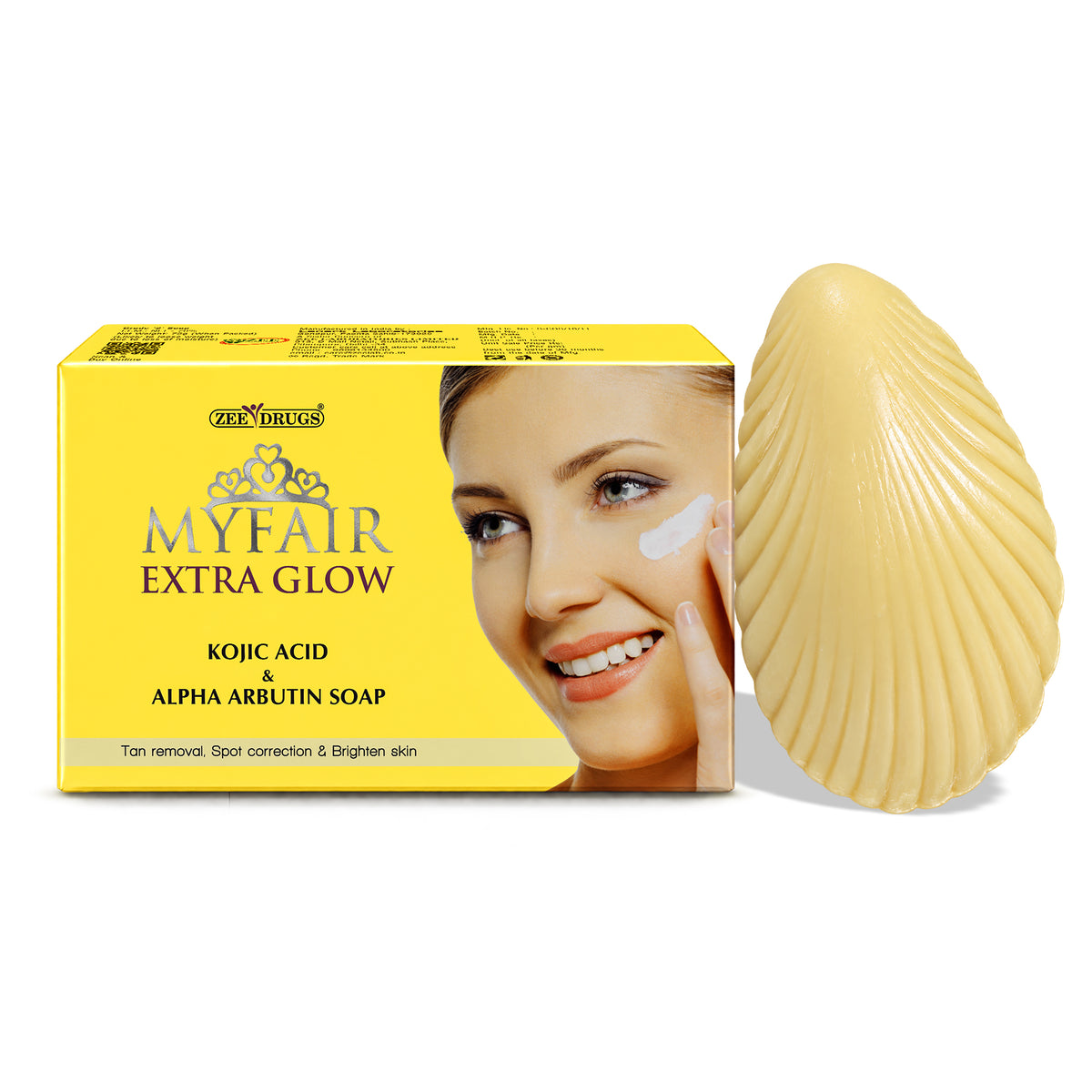 MyFair Extra Glow Kojic Acid & Alpha Arbutin Soap - 75g