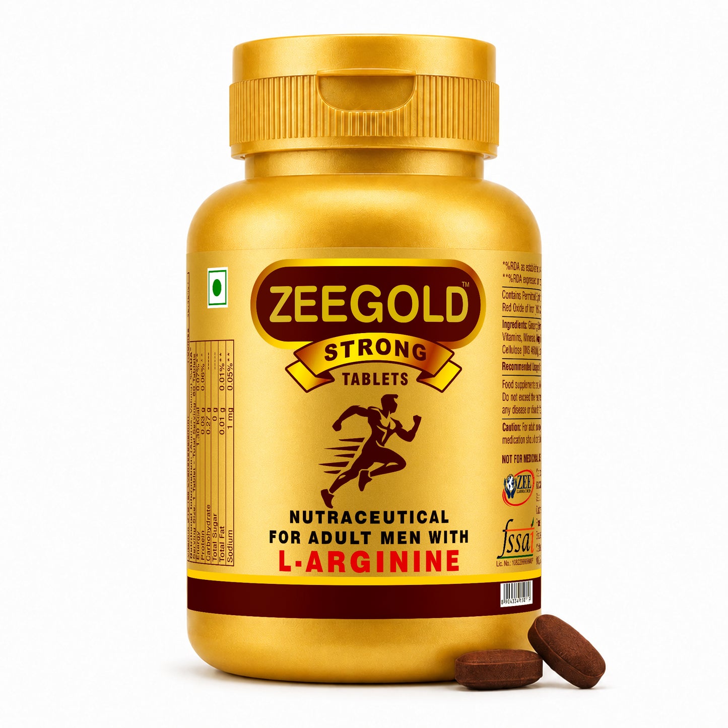 Zeegold Strong Multivitamins Tablets for Men - 60 Tablets