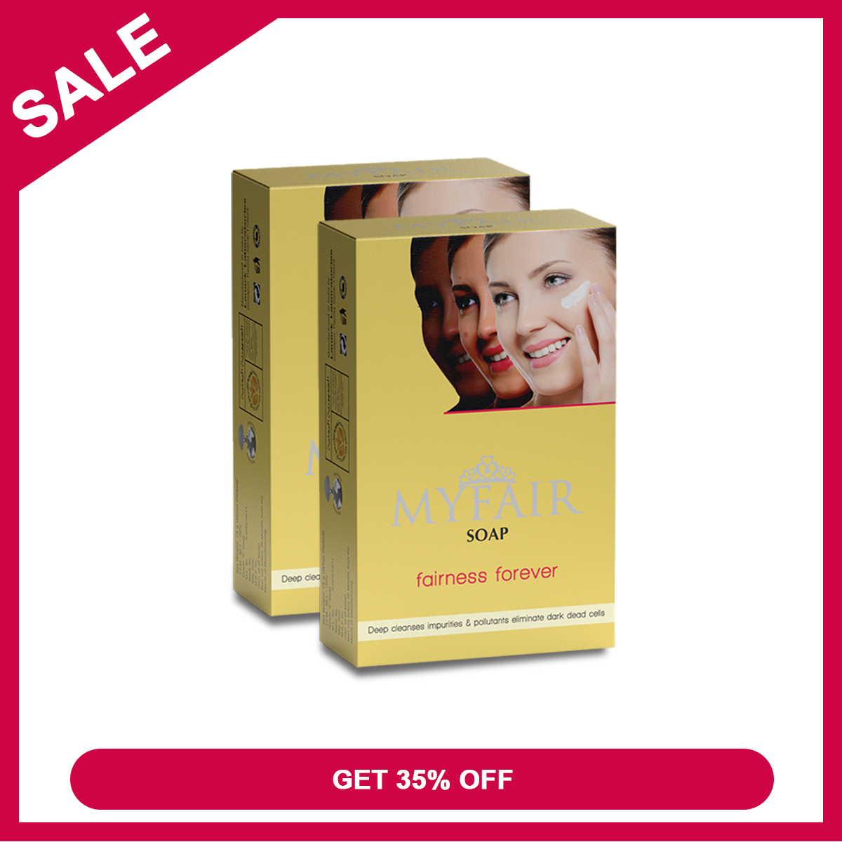 MyFair Fairness Soap - Pack of 2